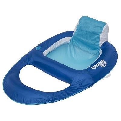 Spring Float Recliner - Dark Blue/Light Blue