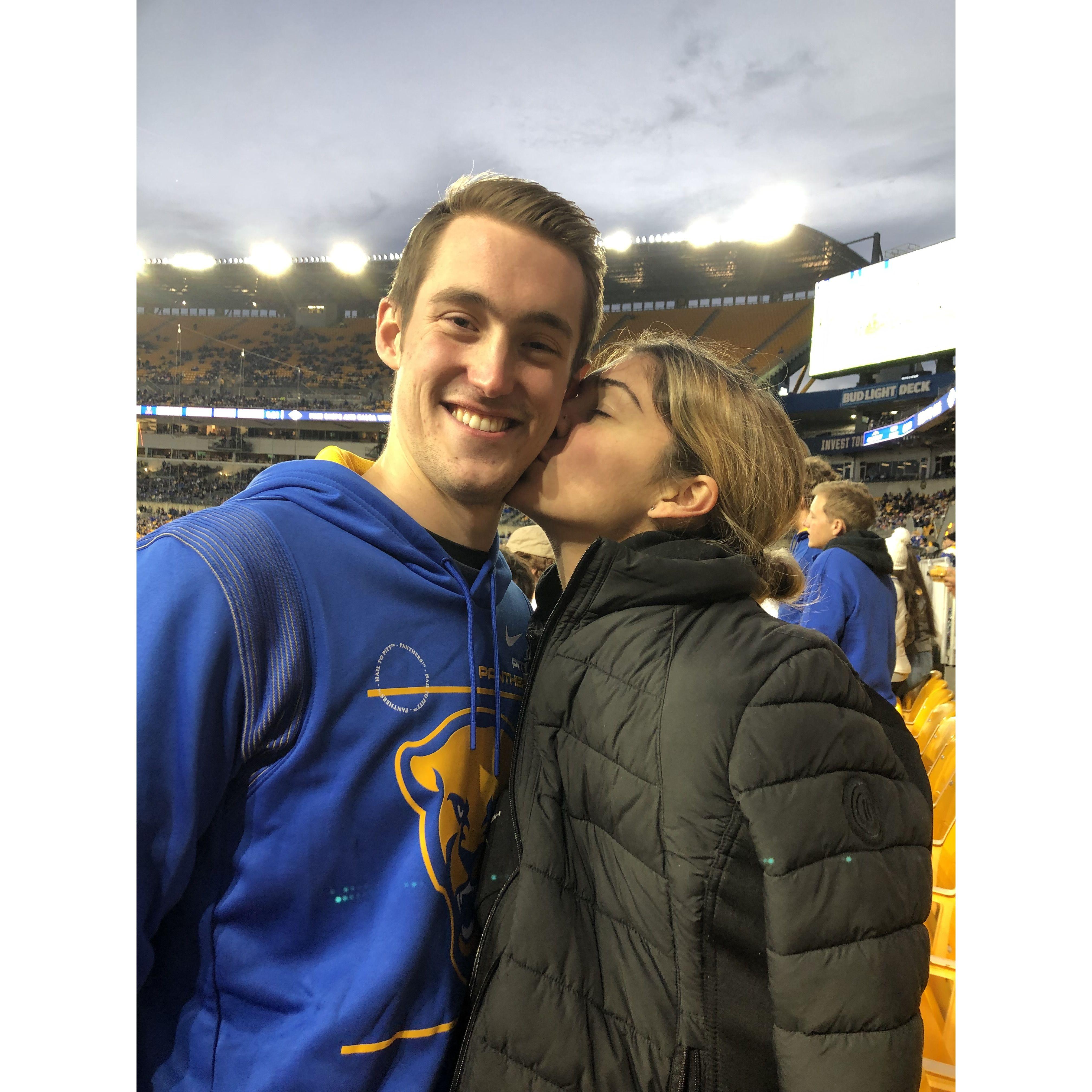 After doing distance for our first year, we are both finally living in Pittsburgh as Duquesne Nursing students!