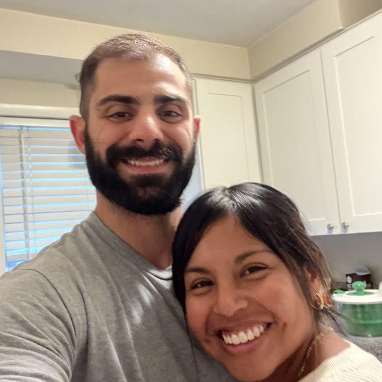 First time cooking together :)