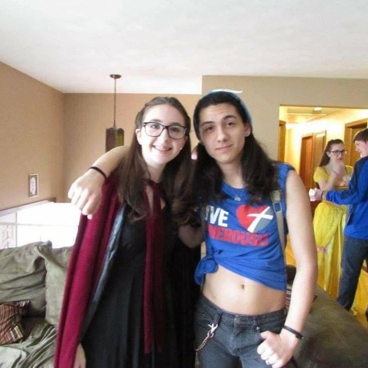 Our first picture together! (March 16, 2017)