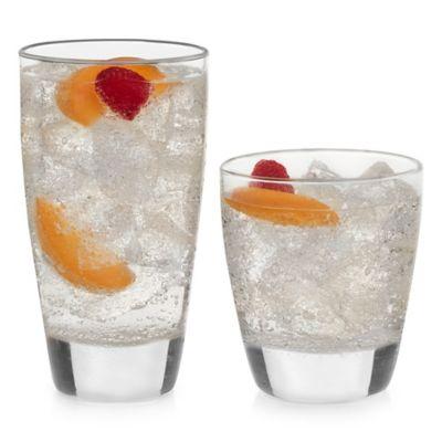 Libbey® Glass Classic 16-Piece Drinkware Glass Set in Clear