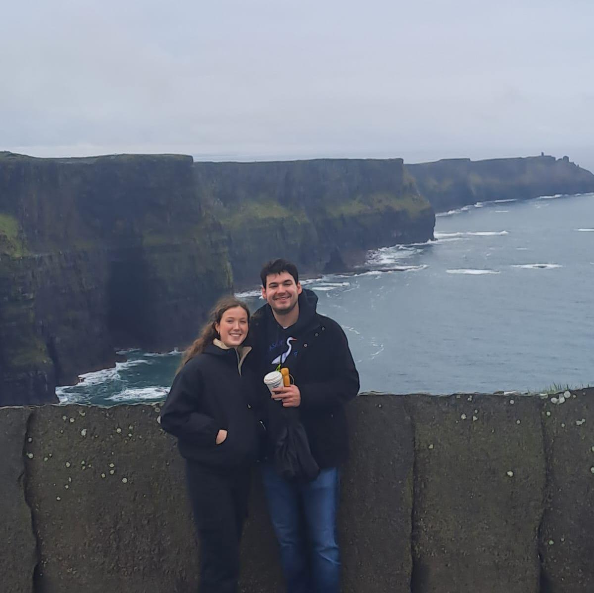 The Cliffs of Moher, Ireland, March 2024.