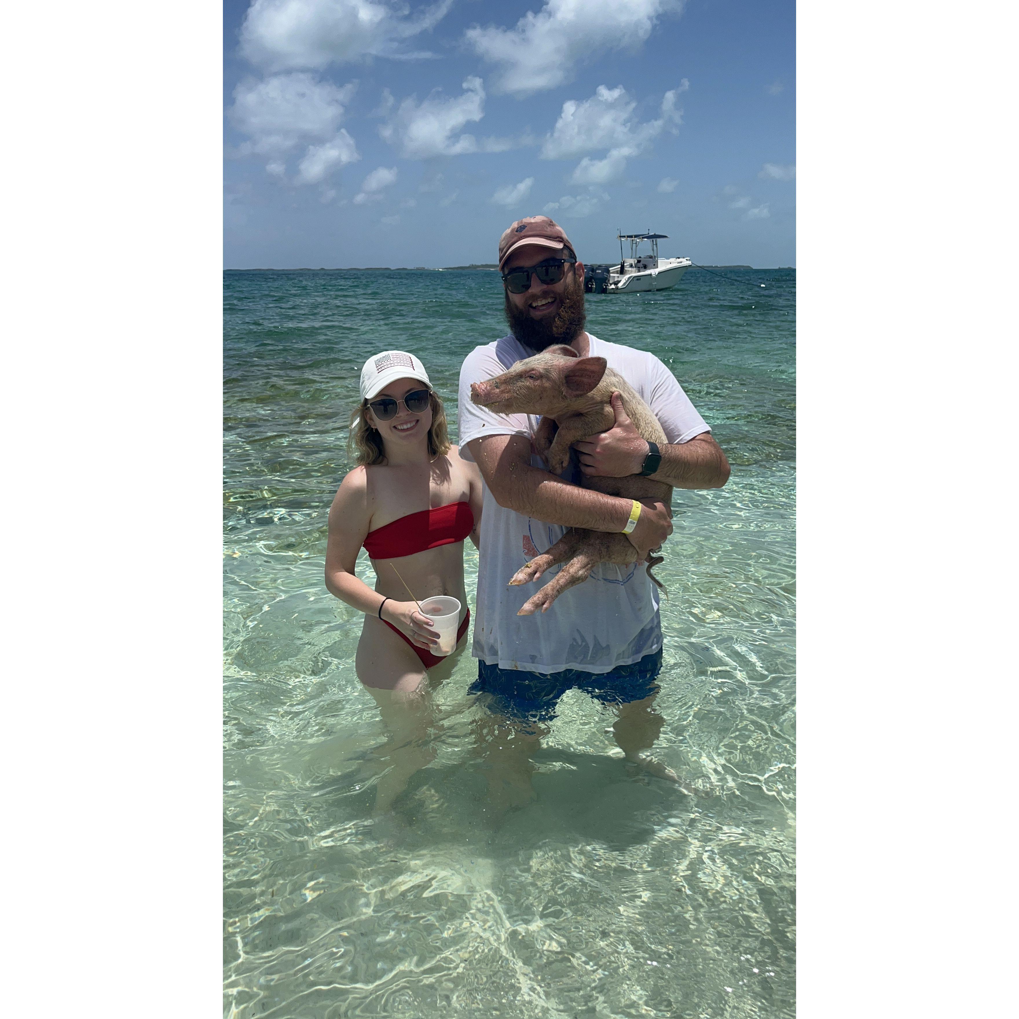 Pig Island, Bahamas