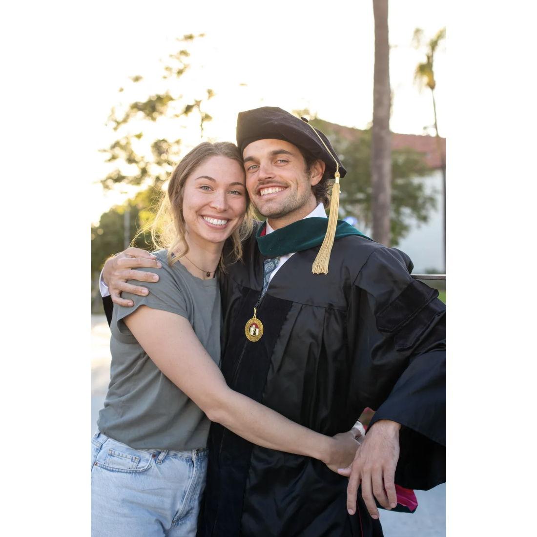 May, 2022: Morg graduates PT school! That's DOCTOR Hatch, DPT to you, folks!