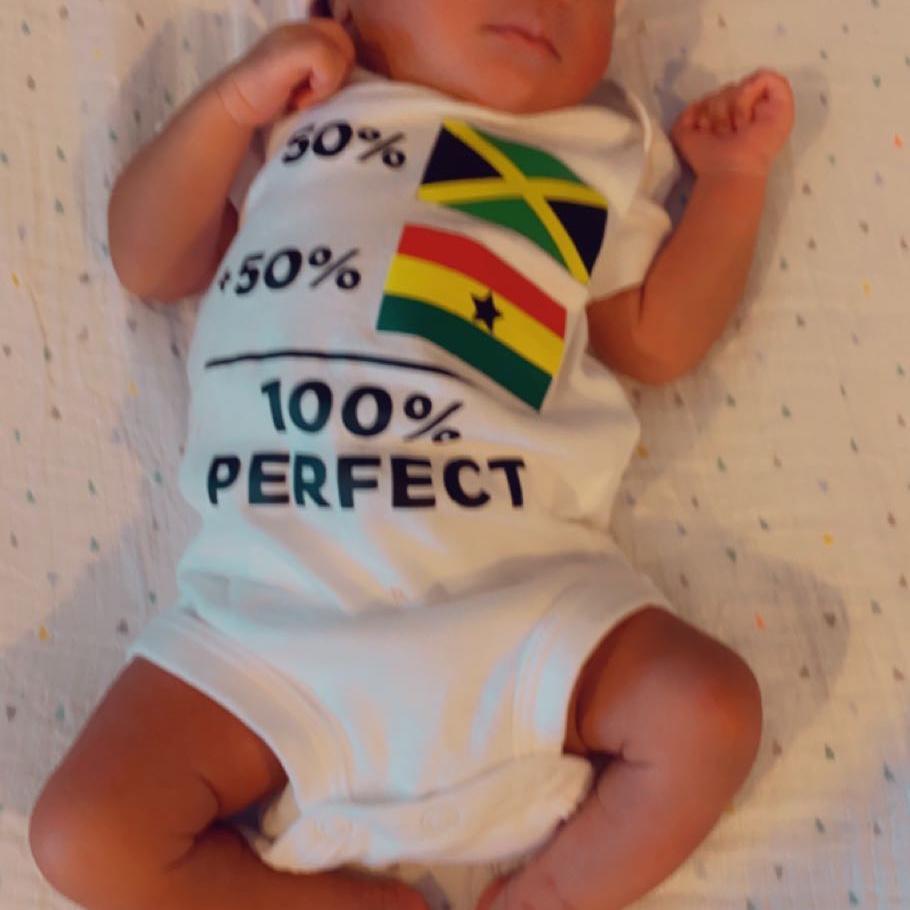 Our 100% perfect baby girl
50% Jamaican
50% Ghanaian