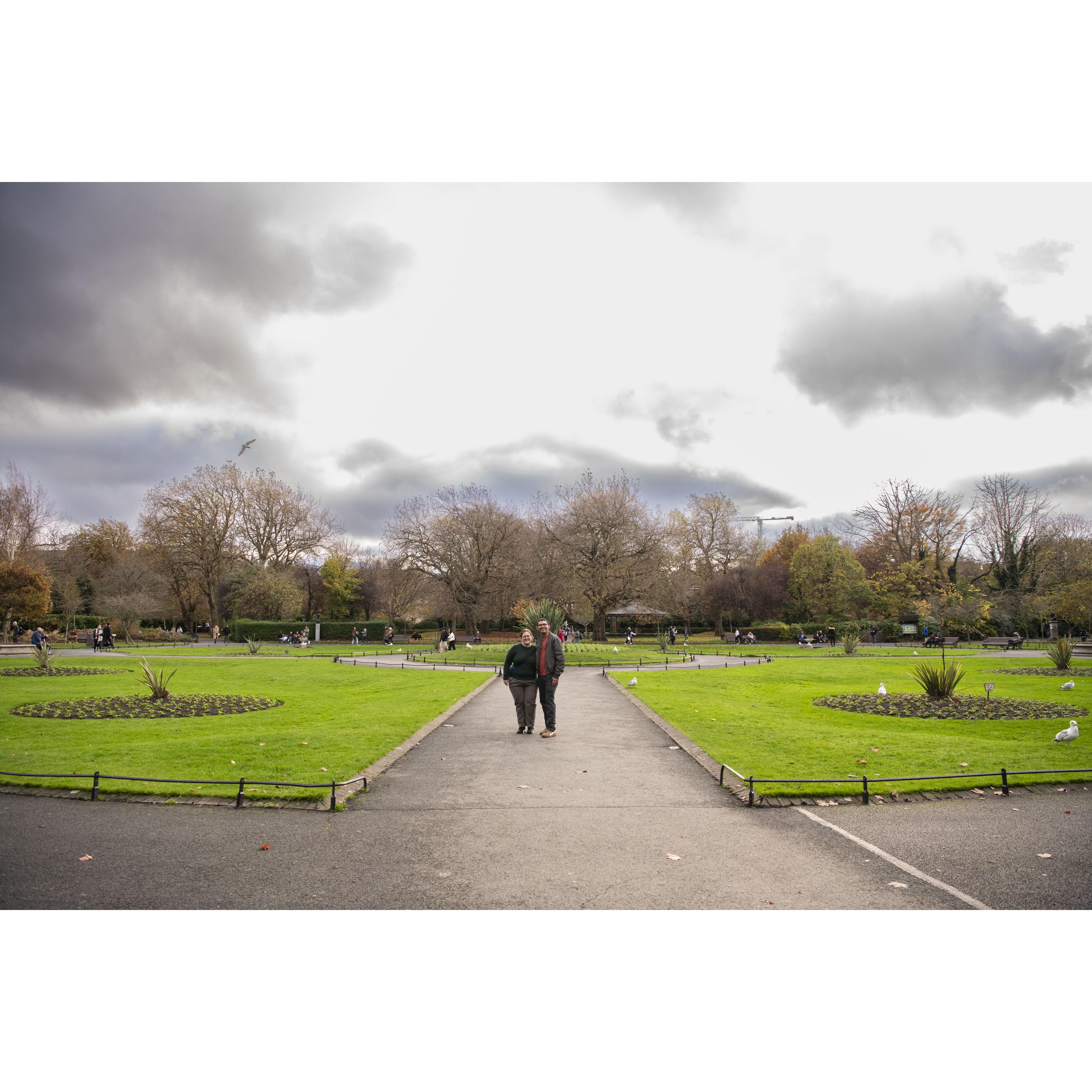 St. Stephen's Green in Ireland after the proposal