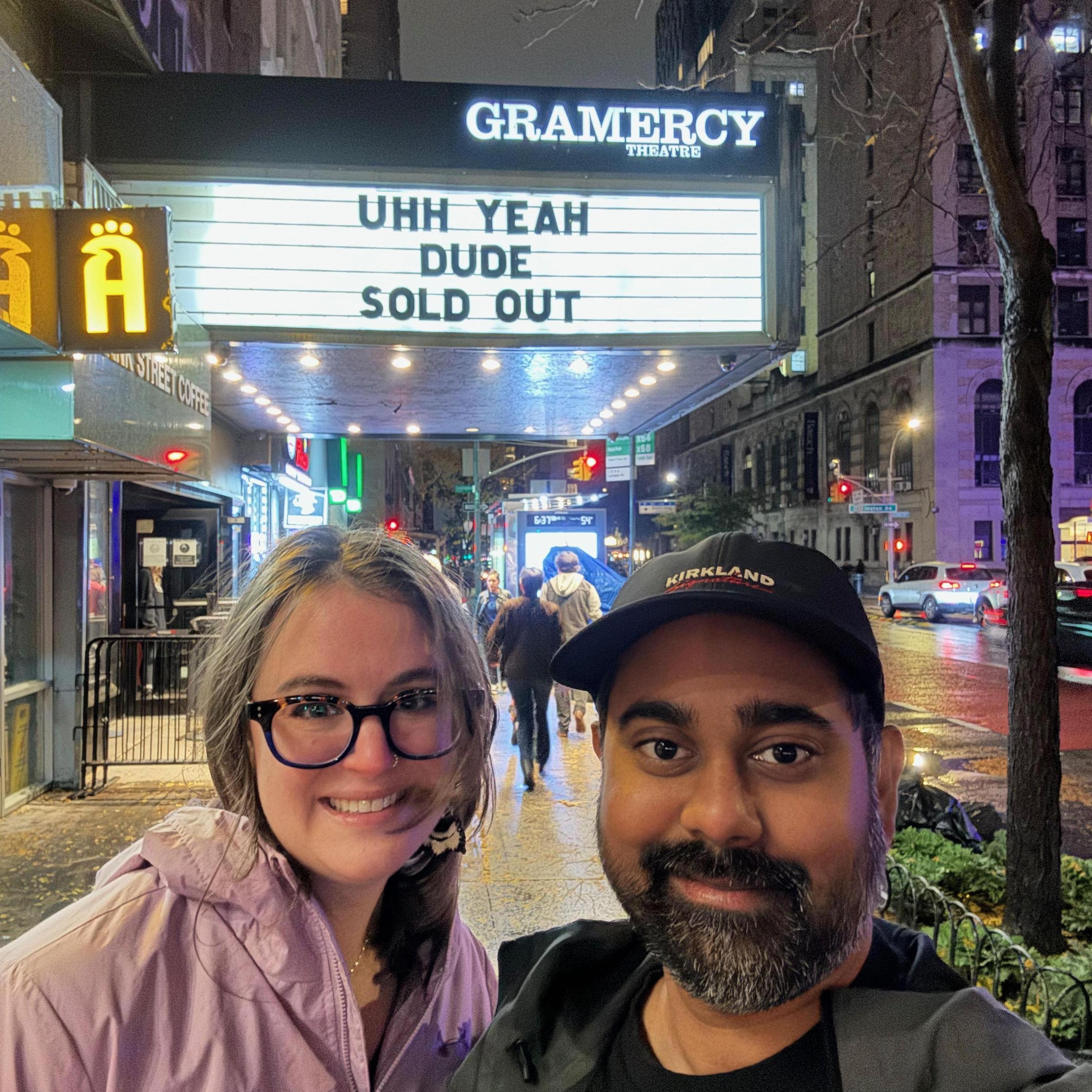 Getting ready for the 1000th episode of Uhh Yeah Dude in NYC