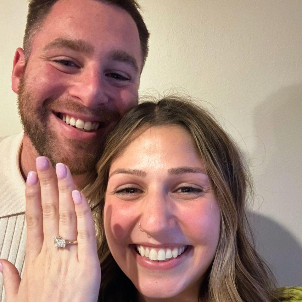 The day we got engaged!