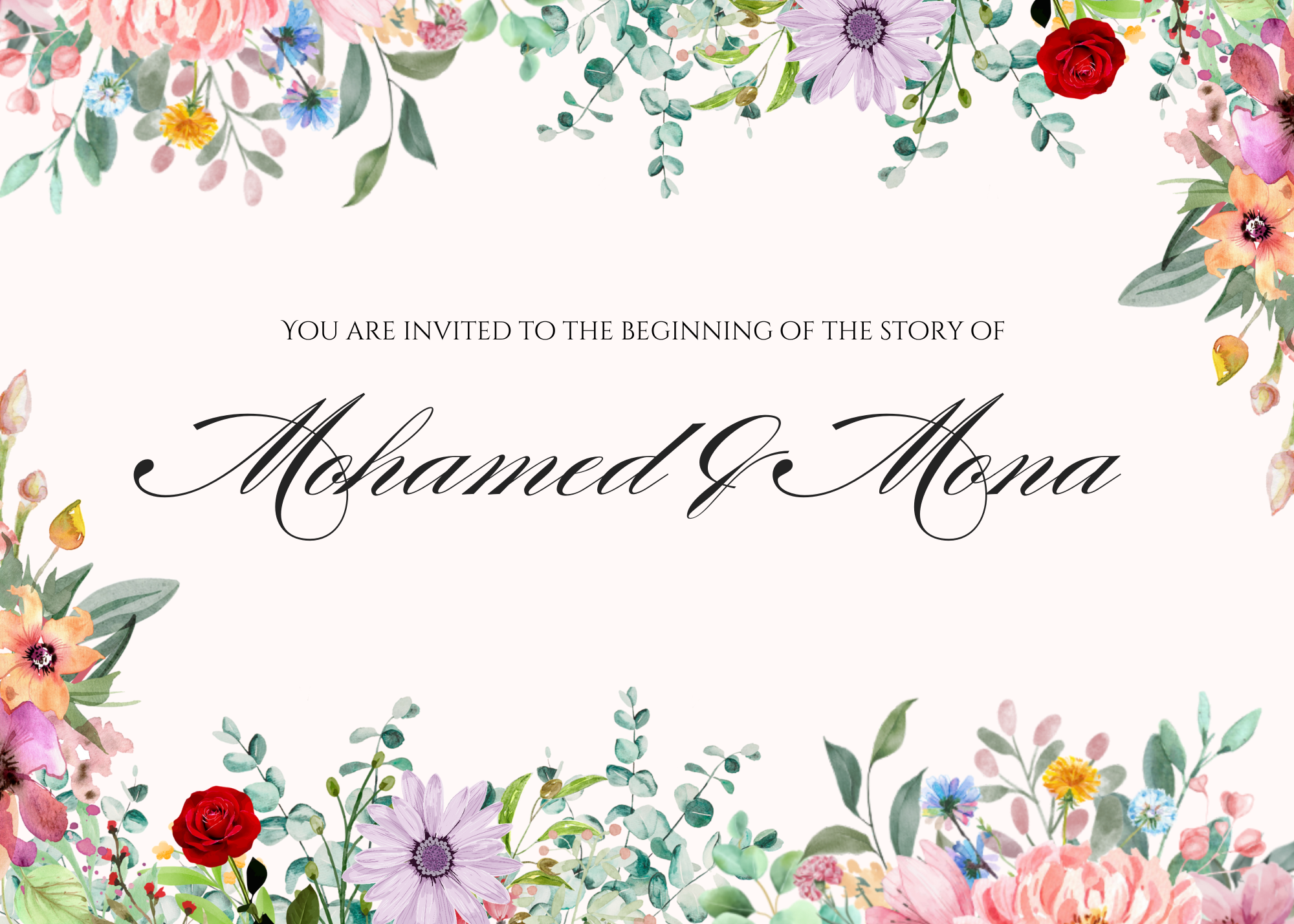 The Wedding Website of Mohamed Rashid and Mona El-Gharby