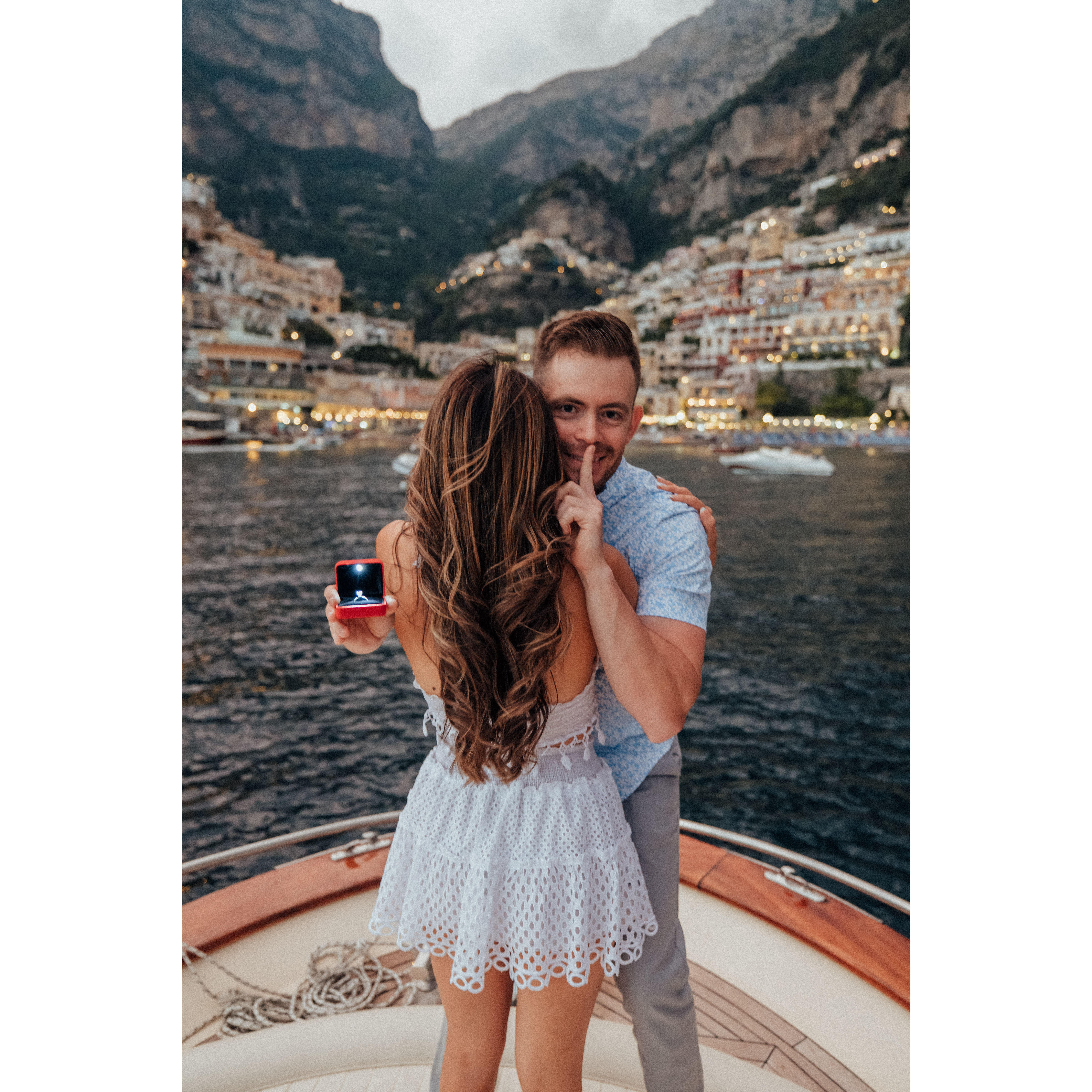 It was all a surprise!