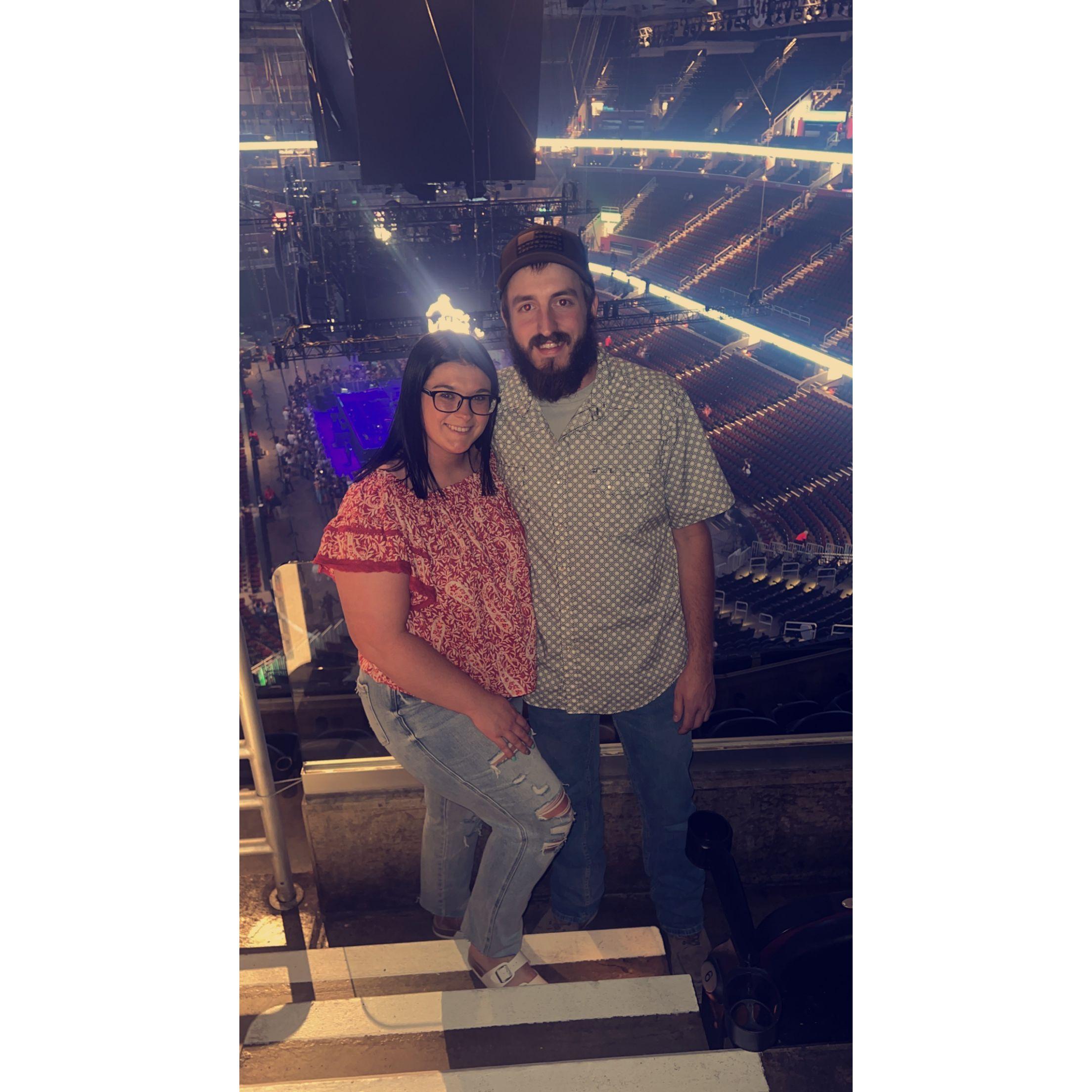 First concert together