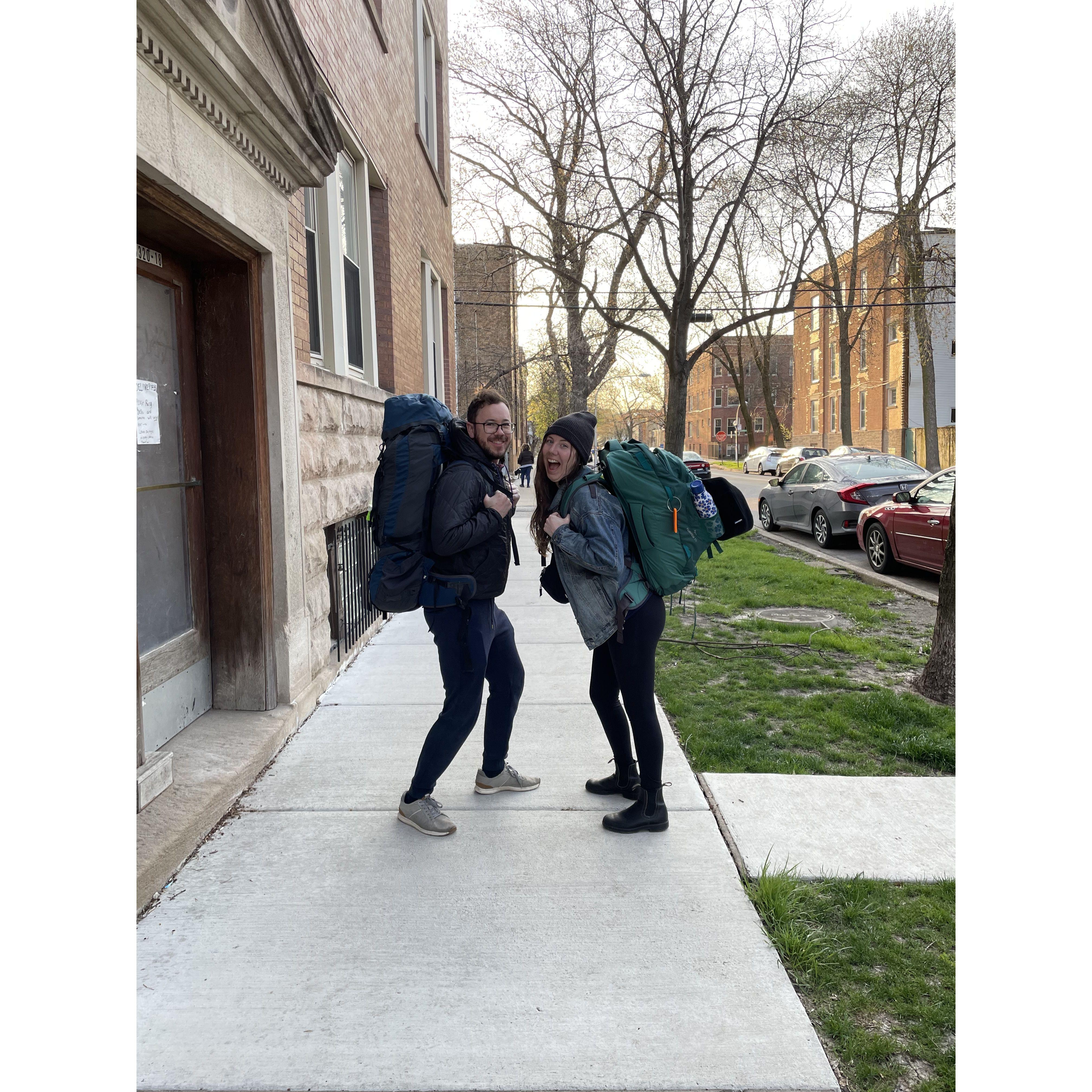 Our first international backpacking trip - Germany and Austria!