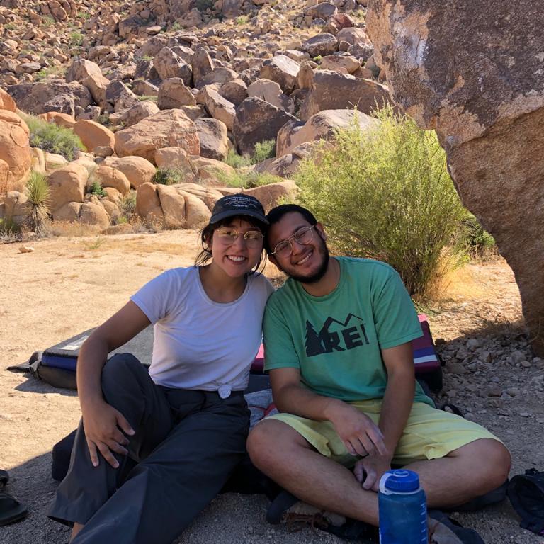 Early days of bouldering in Joshua Tree