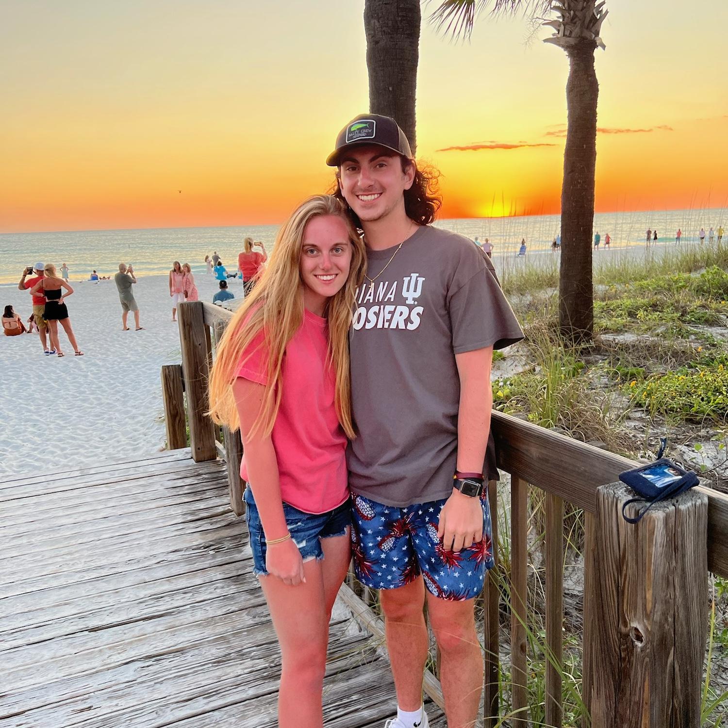 Our first vacation together to Anna Maria Island, FL. 
Summer 2022.