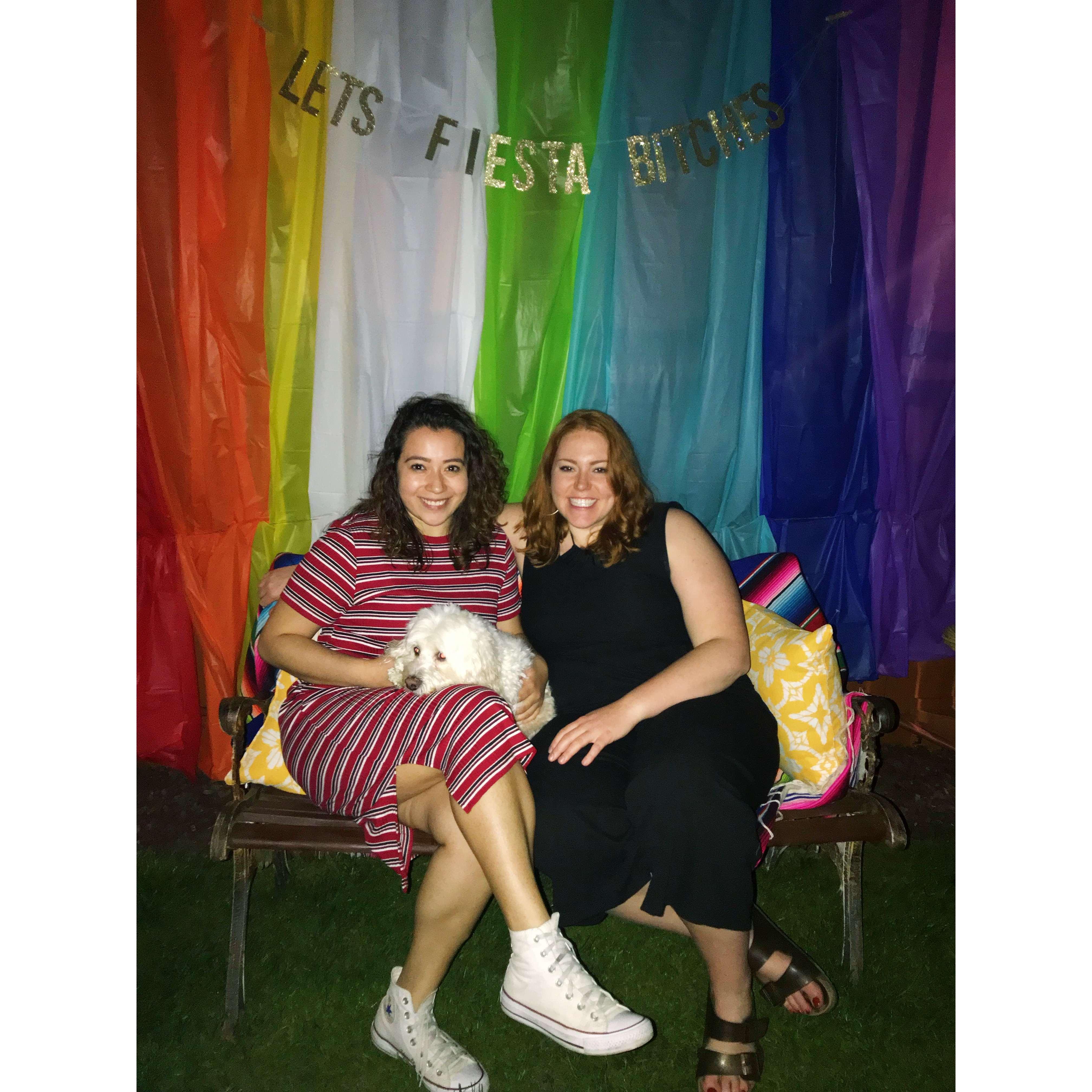 May 2018: Celebrating Taylor's 21st Birthday Fiesta
Shirley, Sonny & Alexa