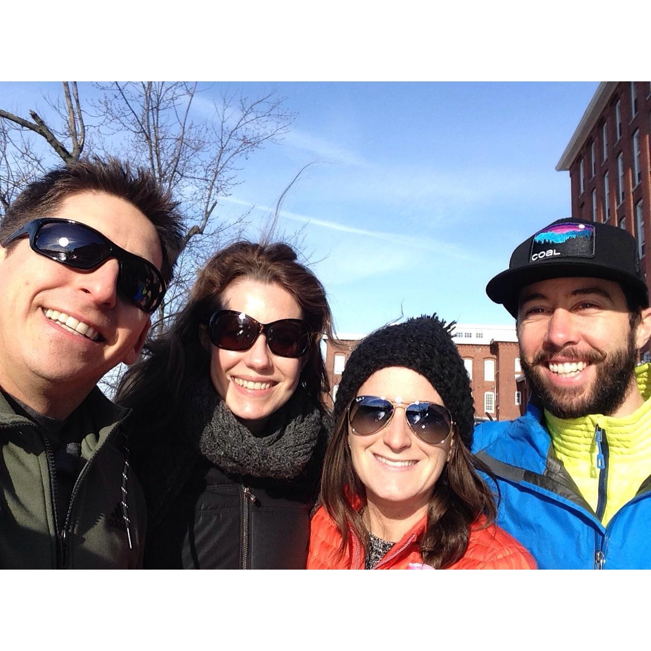 Hanging in New England with Jill & Jay