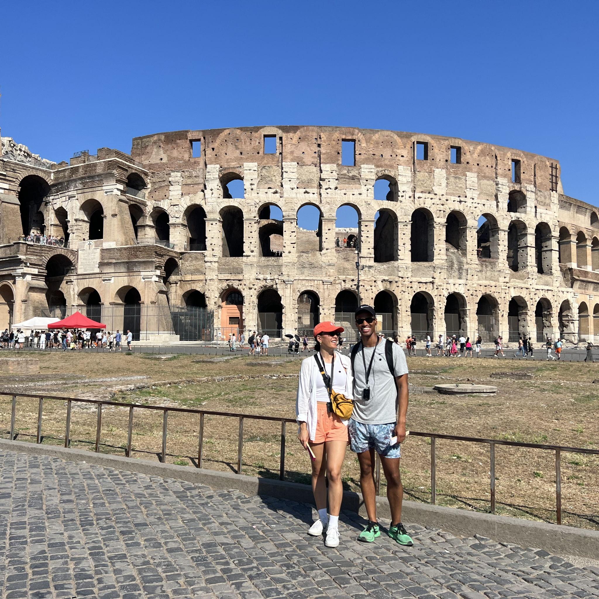 Rome 2023. It was literally 100F, we were MELTING