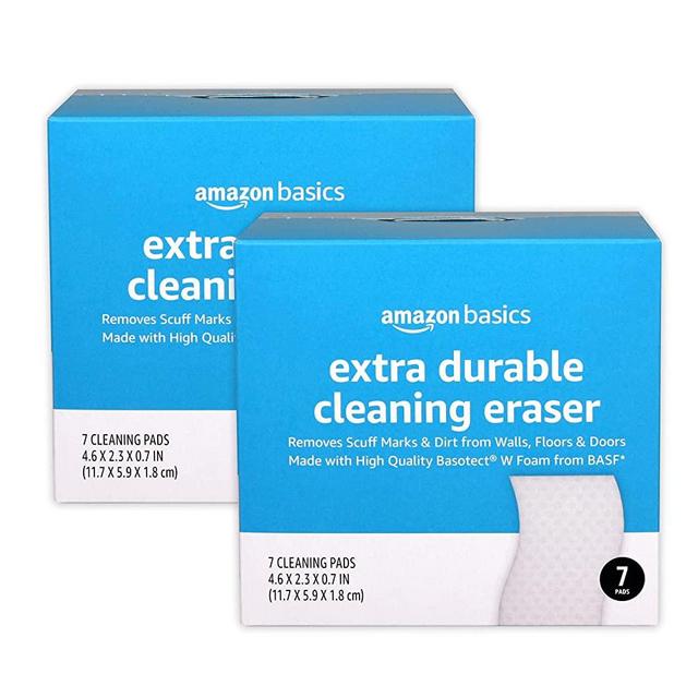 Amazon Basics Extra Durable Cleaning Eraser, 14 Count