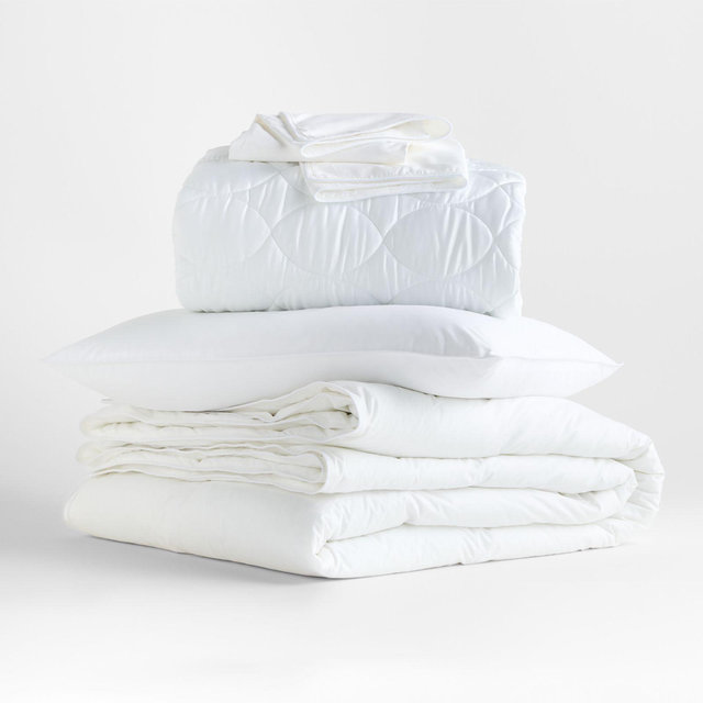 Essential Down-Alternative King Bedding Bundle Set