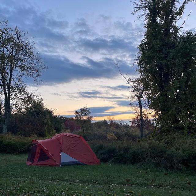 Camping Weekend in Blue Ridge Mountains