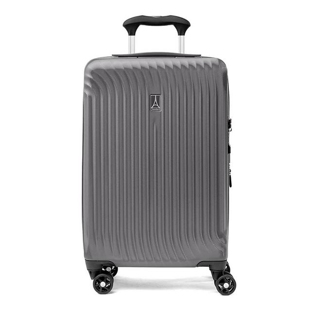 Travelpro Maxlite Air Hardside Expandable Luggage, 8 Spinner Wheels, Lightweight Hard Shell Polycarbonate, Shadow Grey, Carry-On 21-Inch