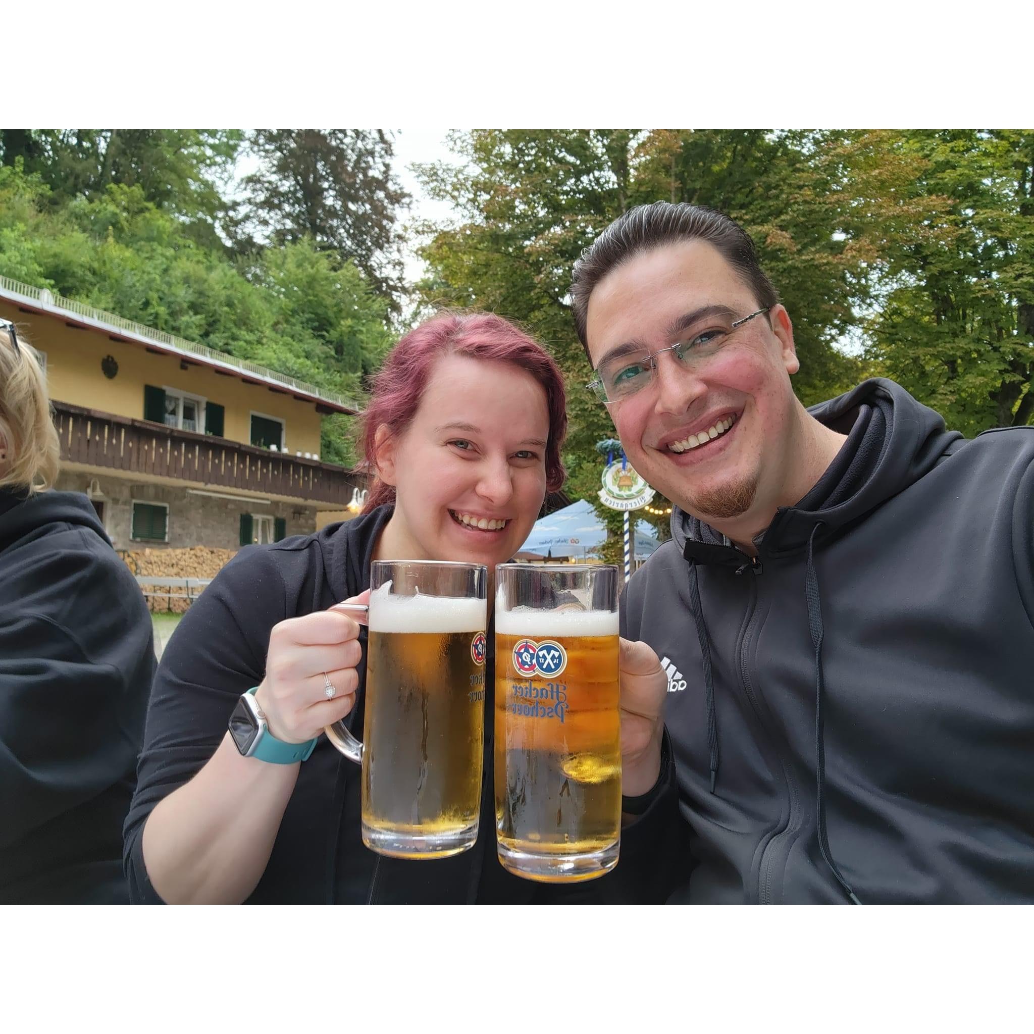 The first of many big beers in Germany.