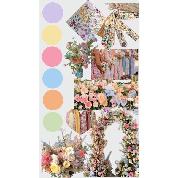 GUESTS - We invite ALL guests to wear colors from this chosen color palette. Thank you!