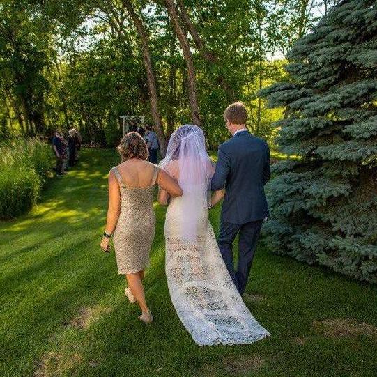 Down the aisle!