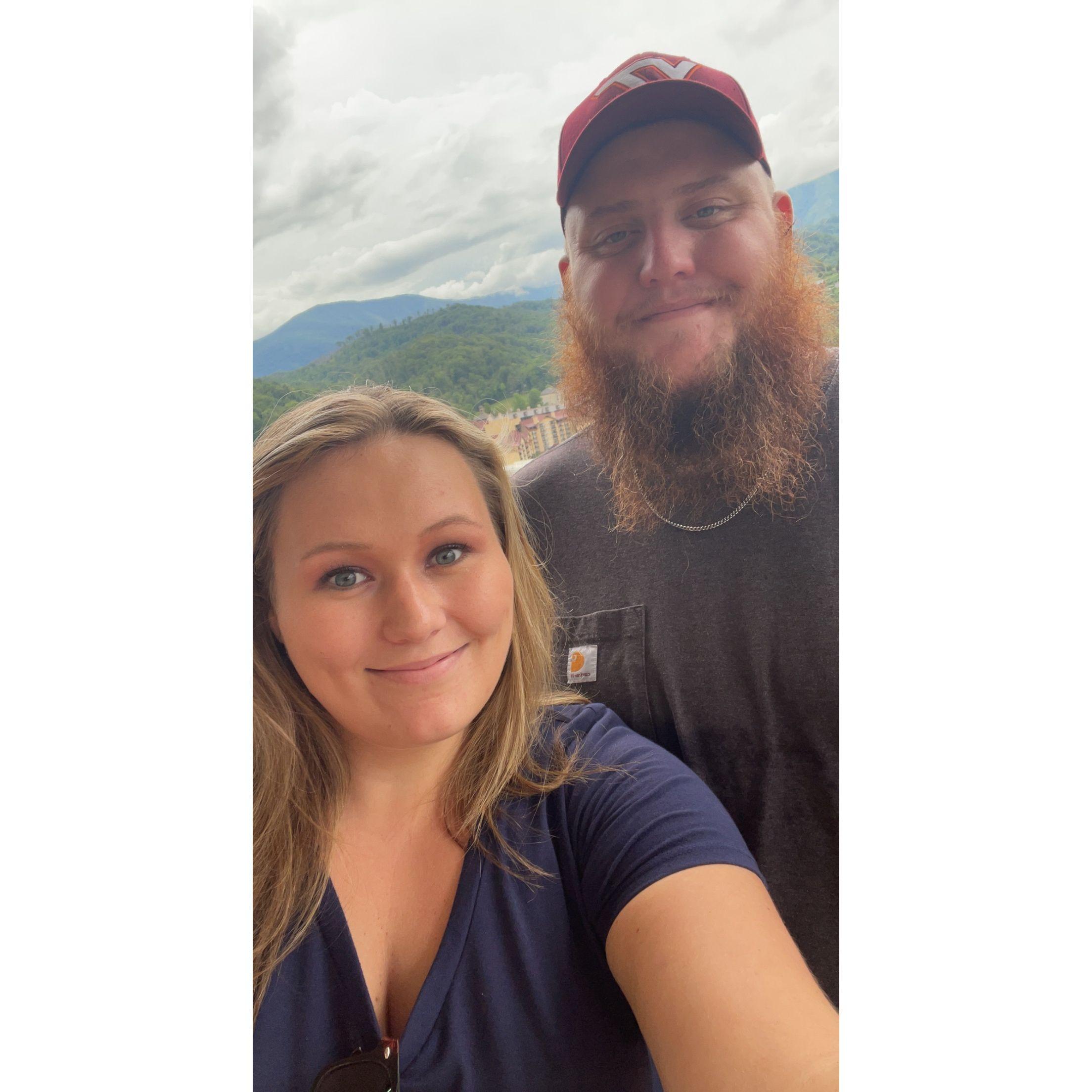 Our very first Vacation together to Pigeon Forge, TN