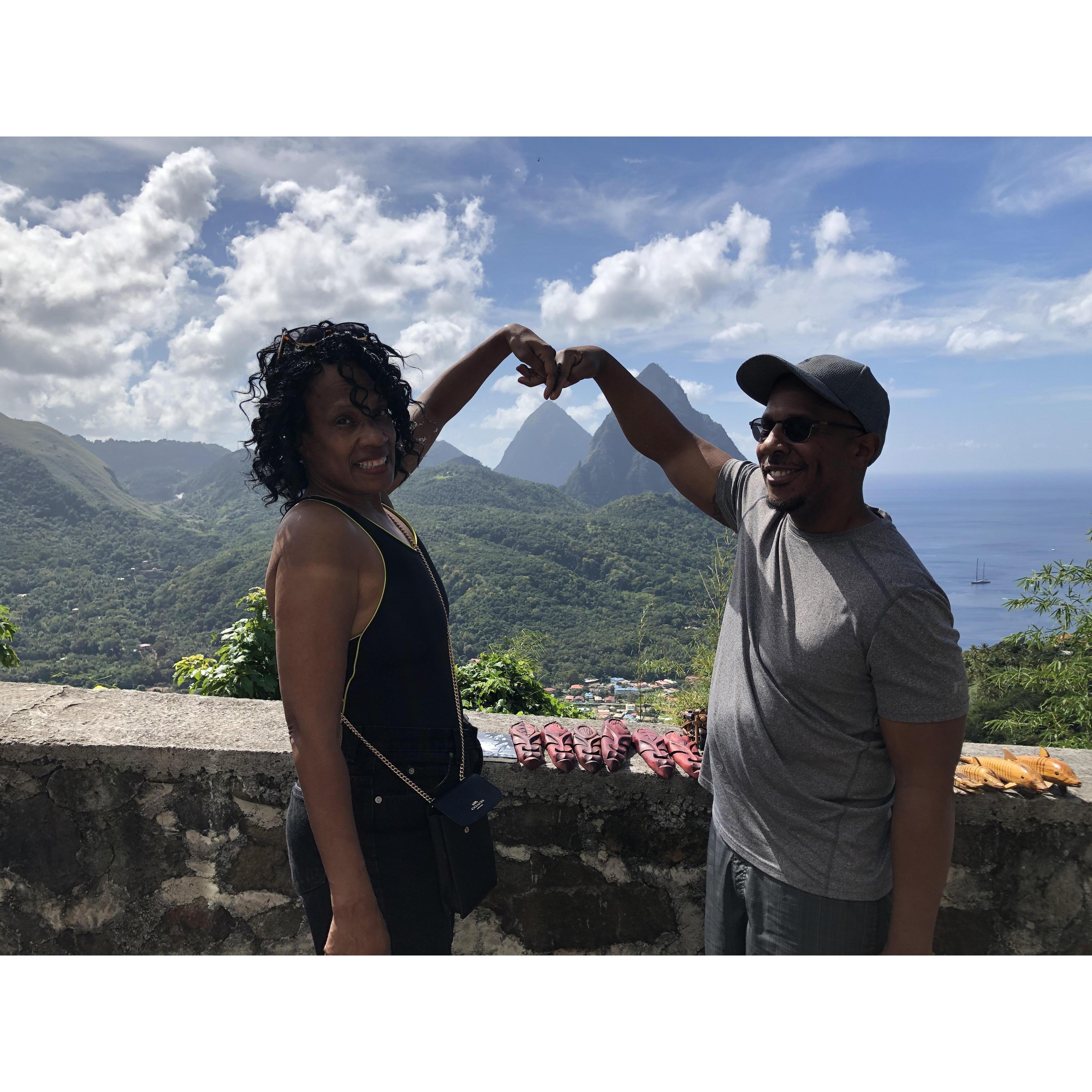 Wow St. Lucia is paradise
