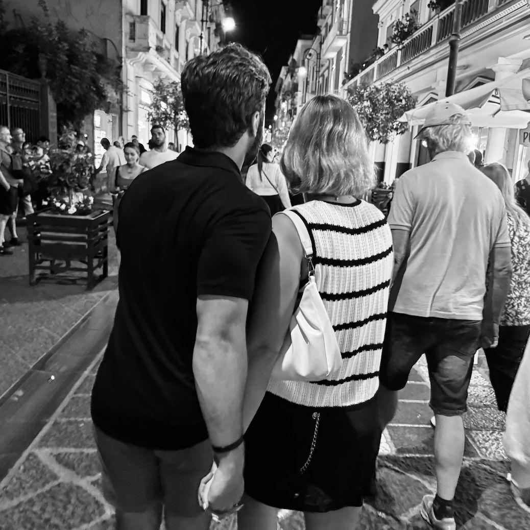 Running around Italy together!