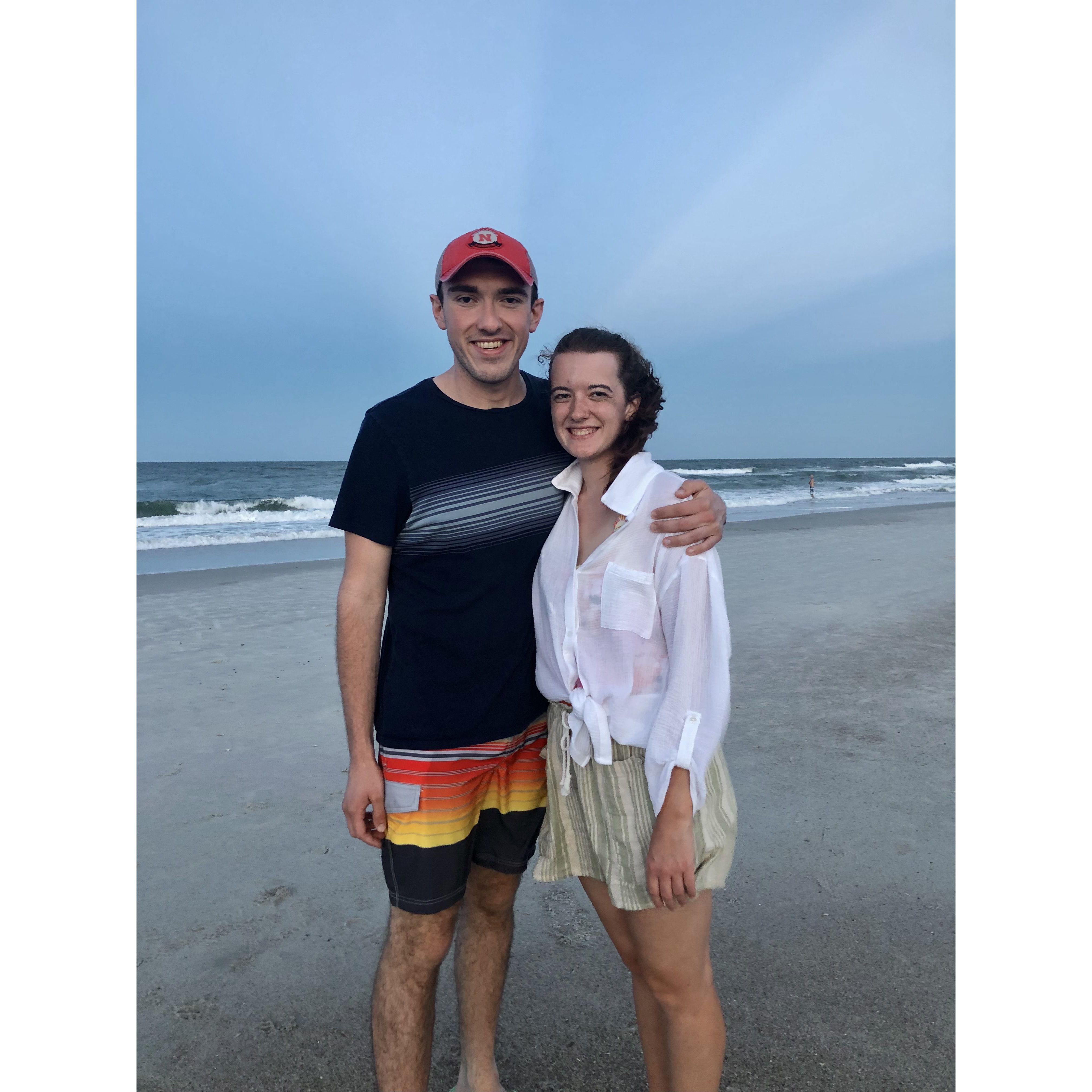 When Keith visited Macie in Jacksonville, FL over the summer.