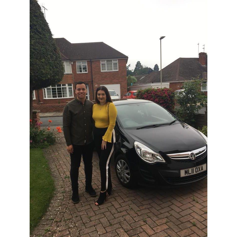 April 2018 - Celebrating that Mateus bought his first car