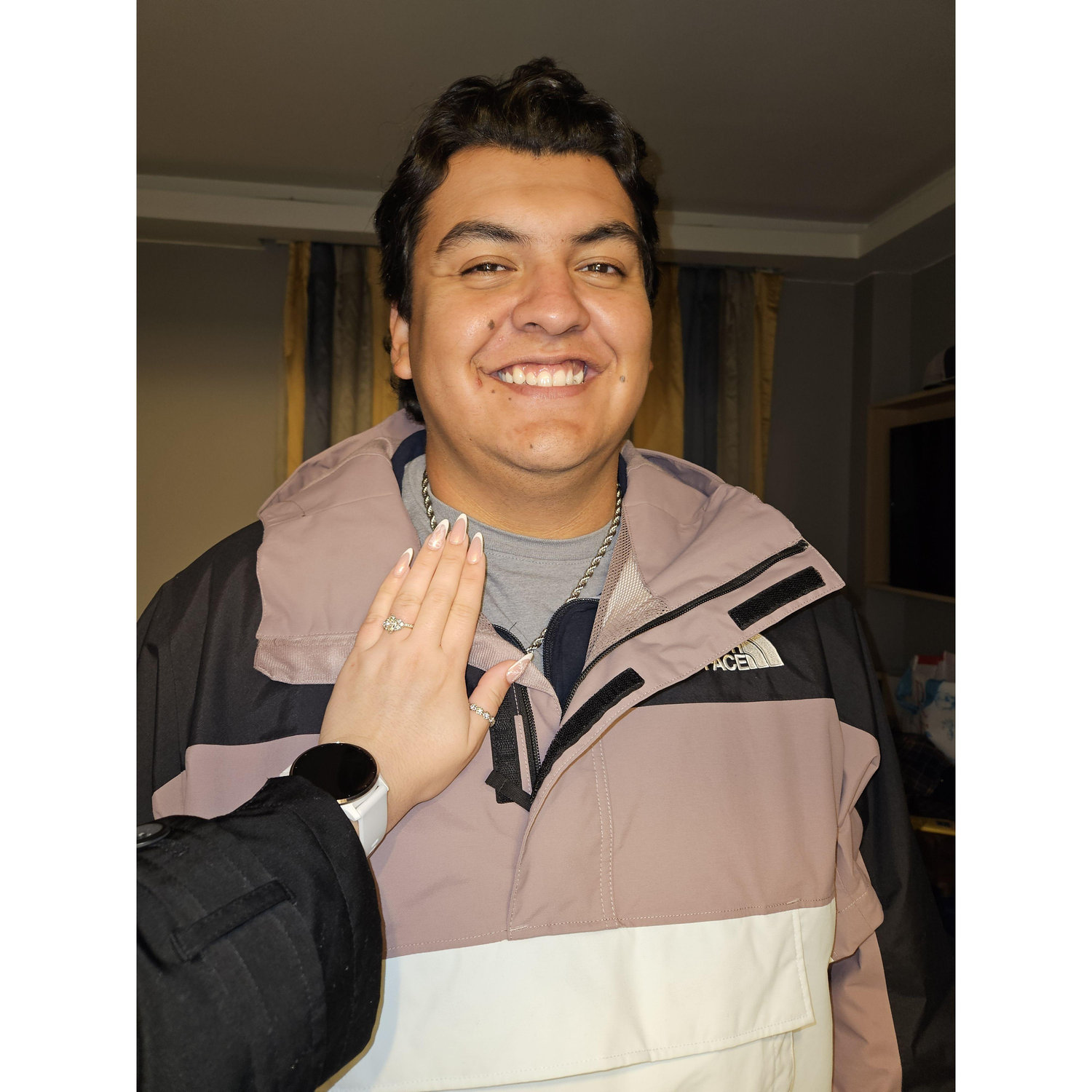 December 23, 2024 - Ending the night officially ENGAGED! They were so excited. The debrief about all the planning was so fun! They loved keeping this to themselves for a few days to soak it all in!