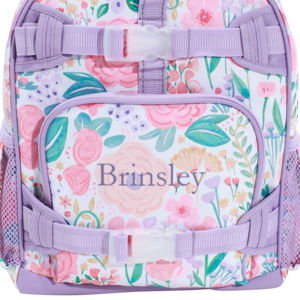 Lavender Floral Blooms Mackenzie Backpack