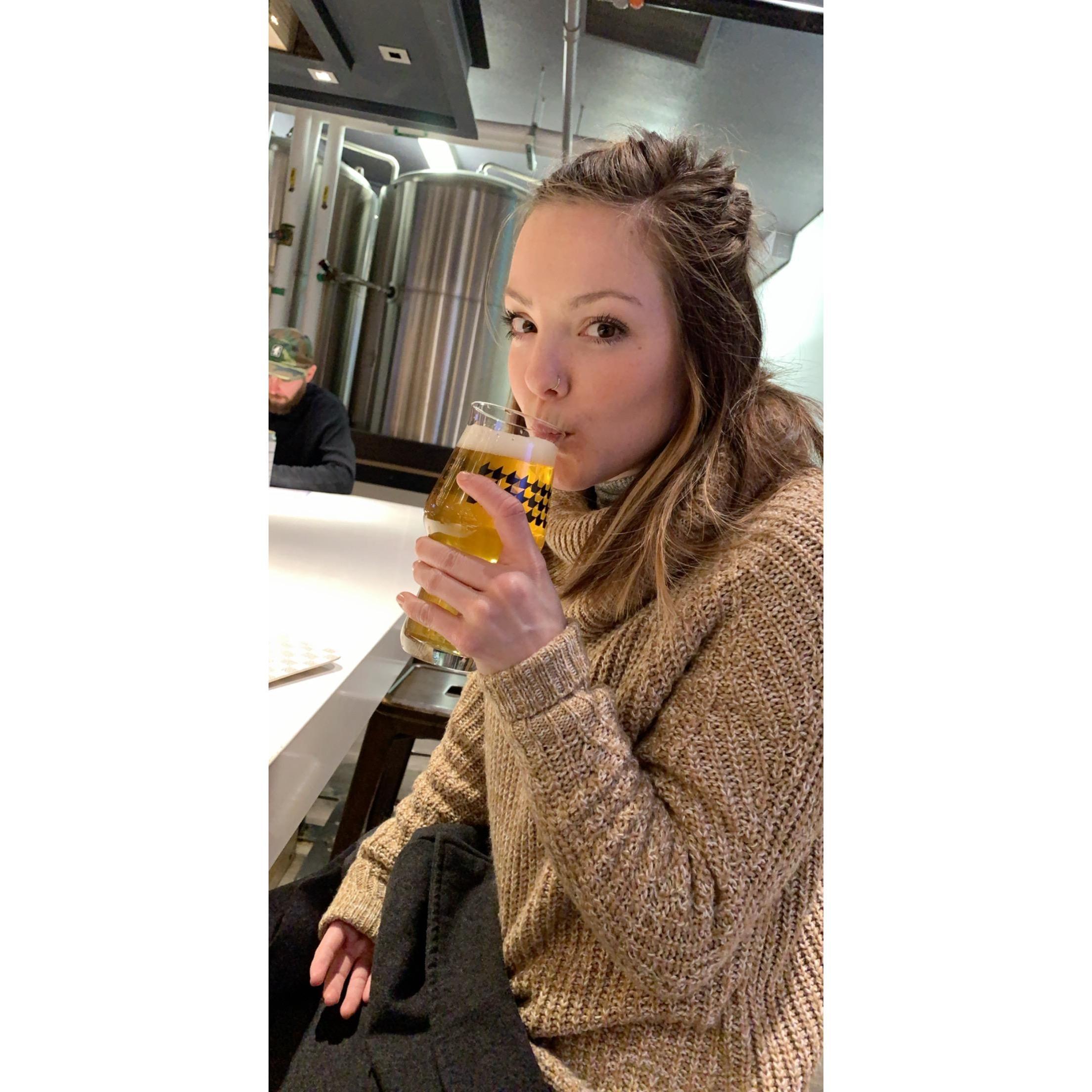 Just a picture of Madi here in Colorado because I think she's cute.