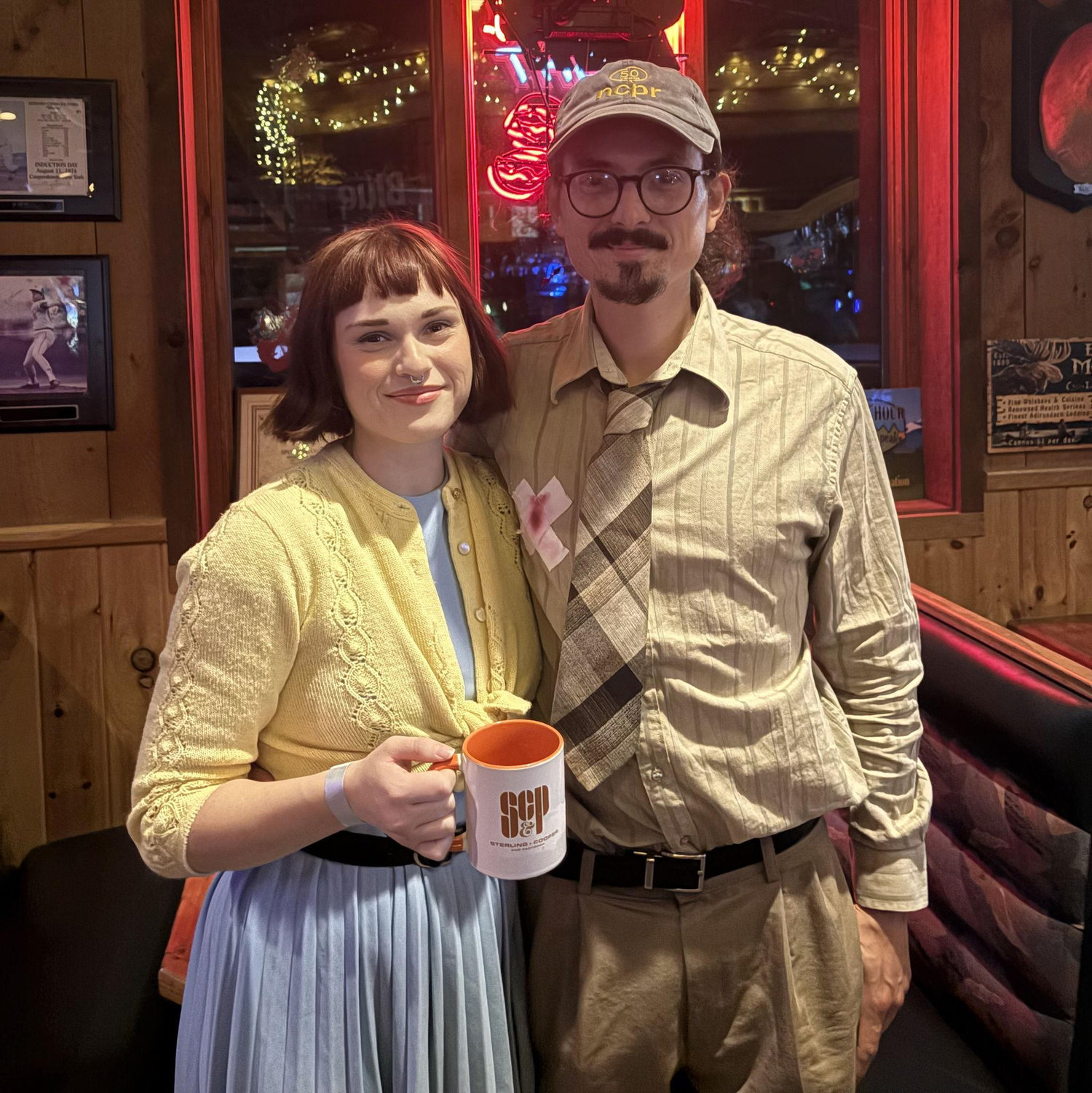 Michael and Peggy in happier times. Halloween 2025
