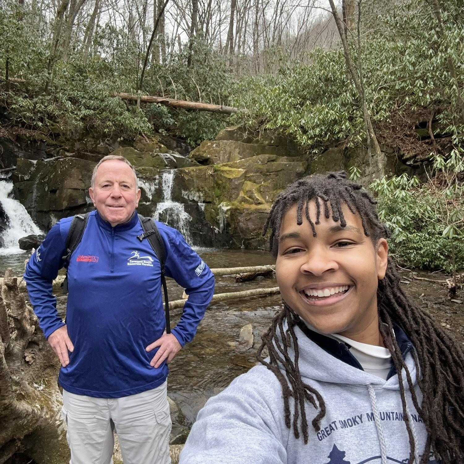 Hiking in the Smokies is another way we enjoy connecting with nature!