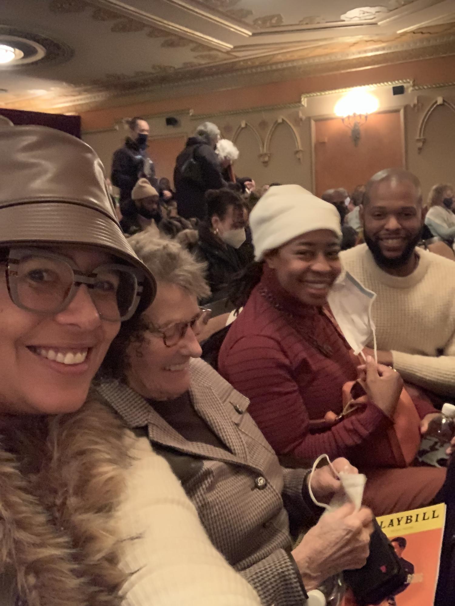 Celebrating at the Theater