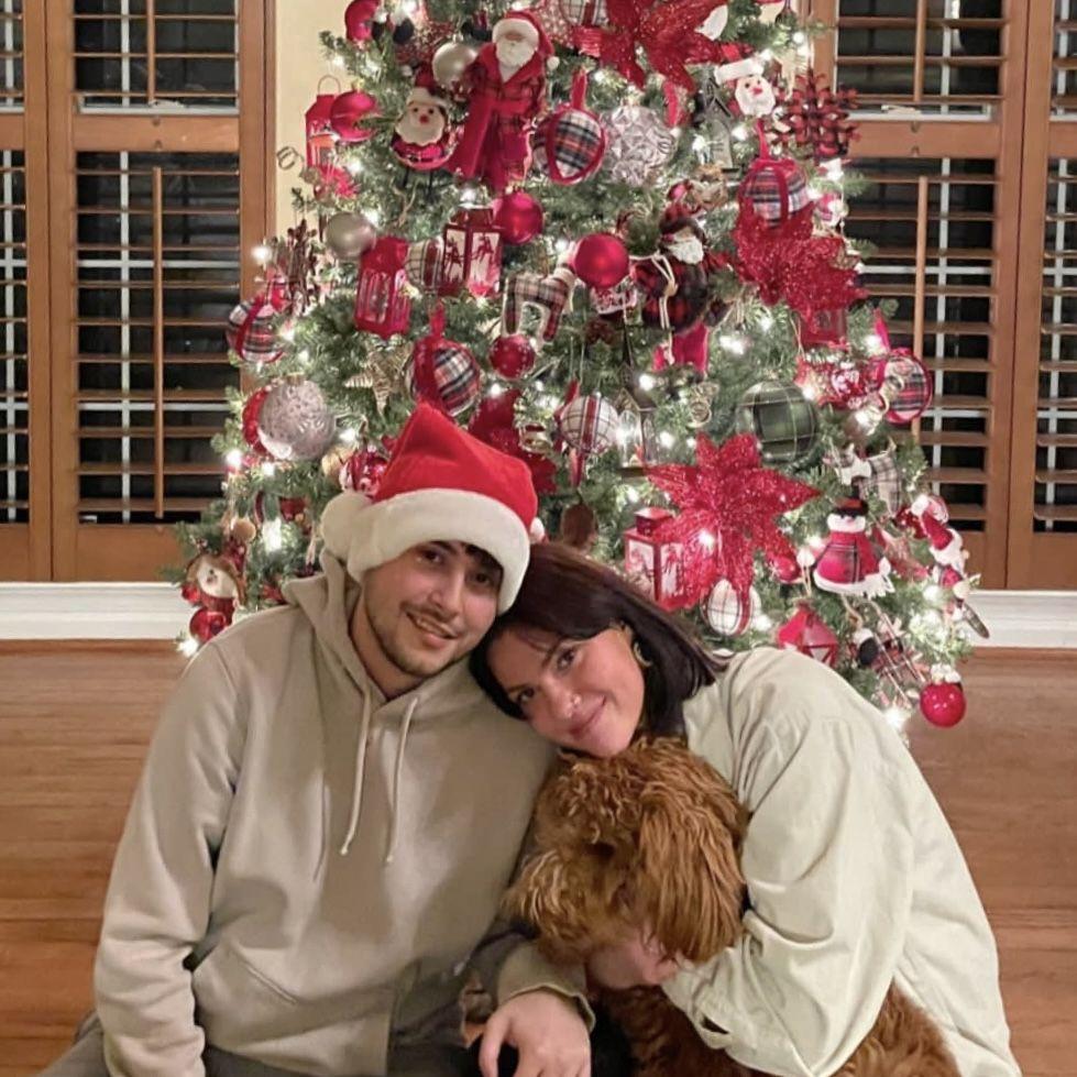 The first of our annual family chirstmas photos in front of the tree!