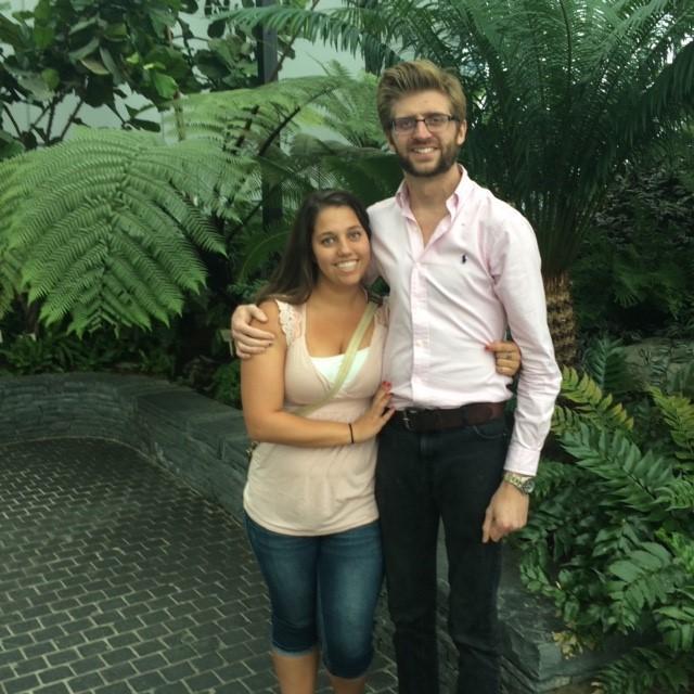 August 2016 - Sky garden in London, Nicole's first trip to England!