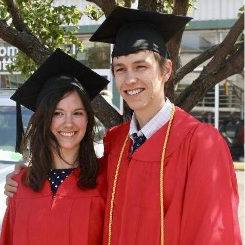 With their family and friends, Chelsea and Peter celebrated their graduation from Boston University in 2012.