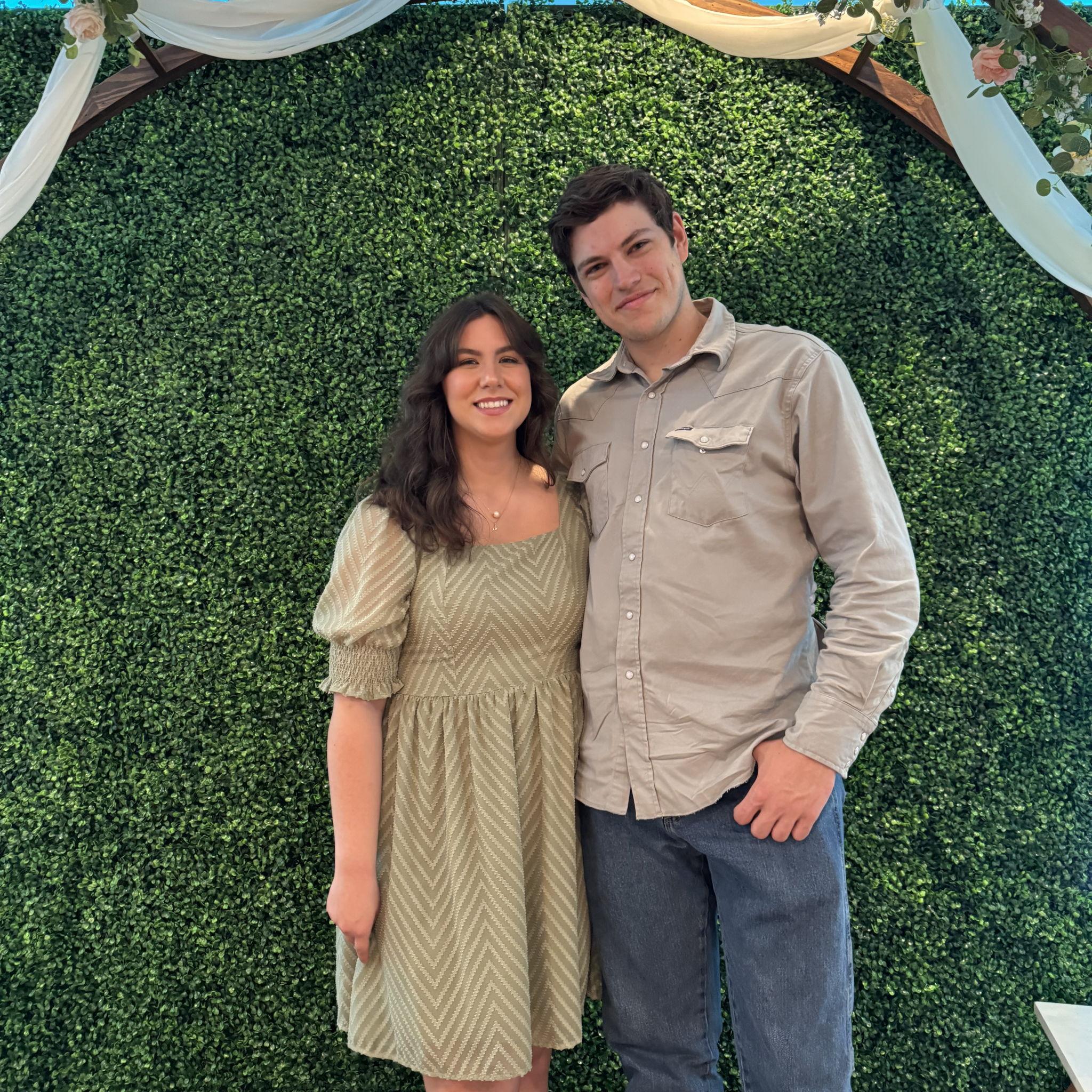 Everett accompanying Delanee at the annual Grad Gala.