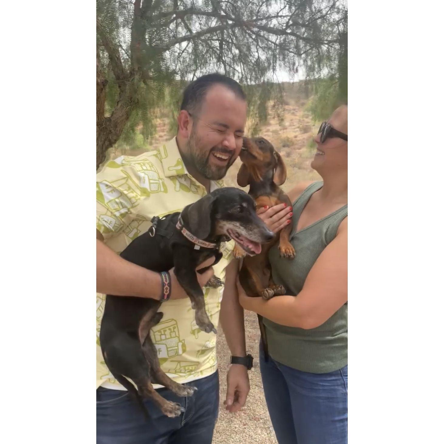 The day we met Jackson- we adopted him 1 week later.