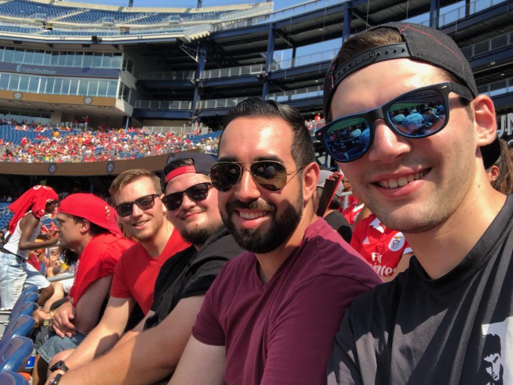 Soccer game at Gillette! 2019, featuring Kurt, Pierre and Billy!