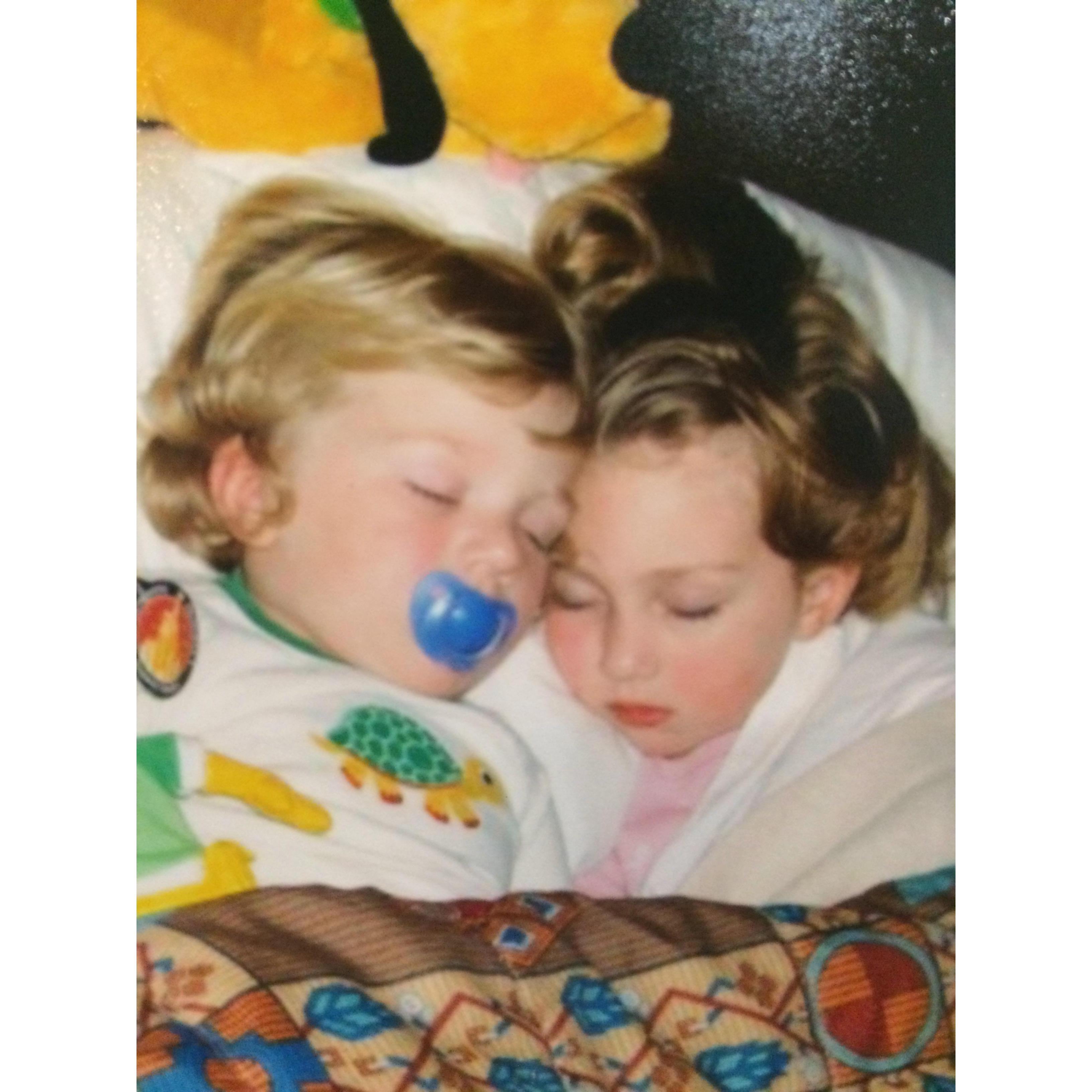 Us Being Cute Sleepers