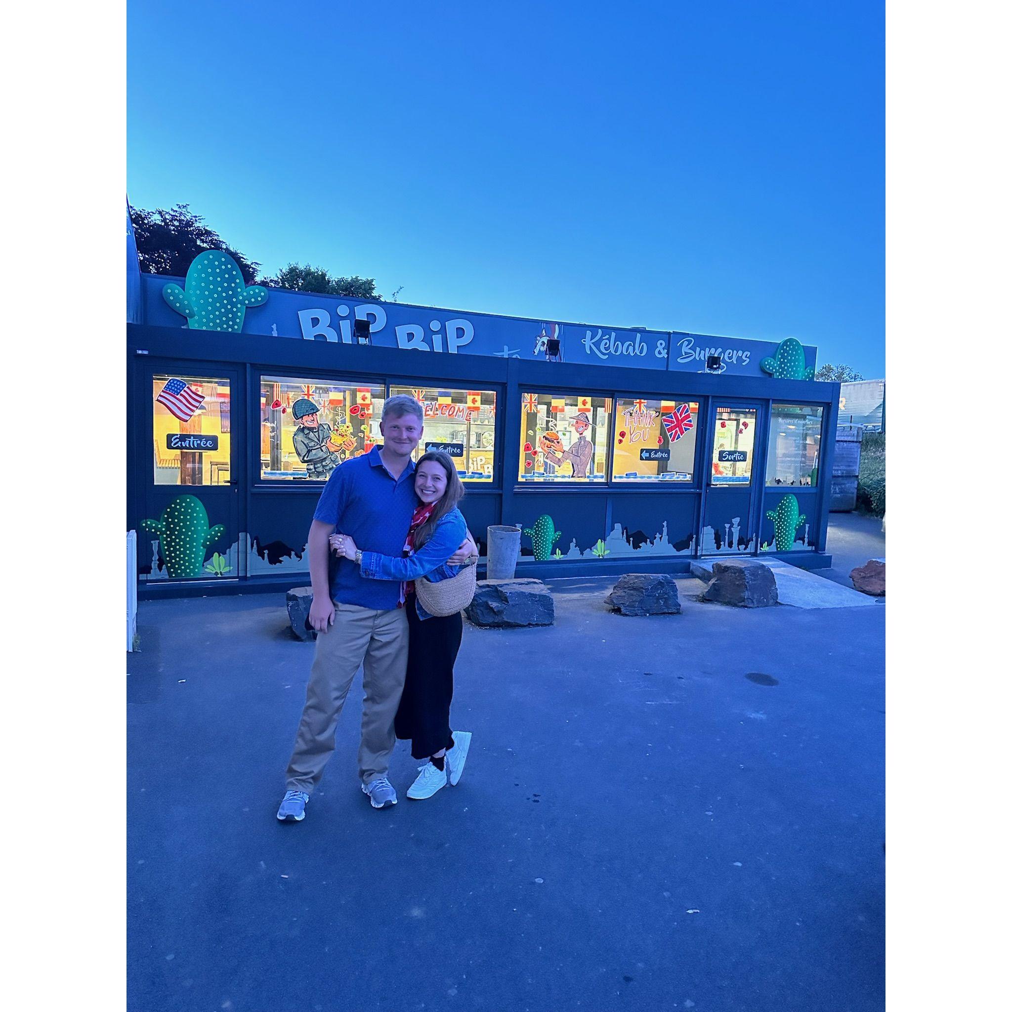 Our post-engagement dinner spot