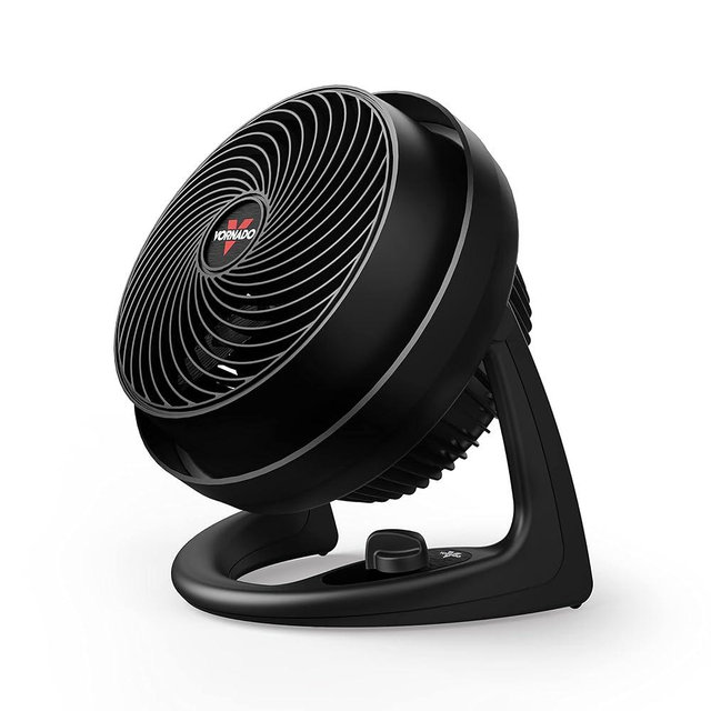 Vornado 610 Whole Room Air Circulator Fan with 3 Speeds, Black, Medium