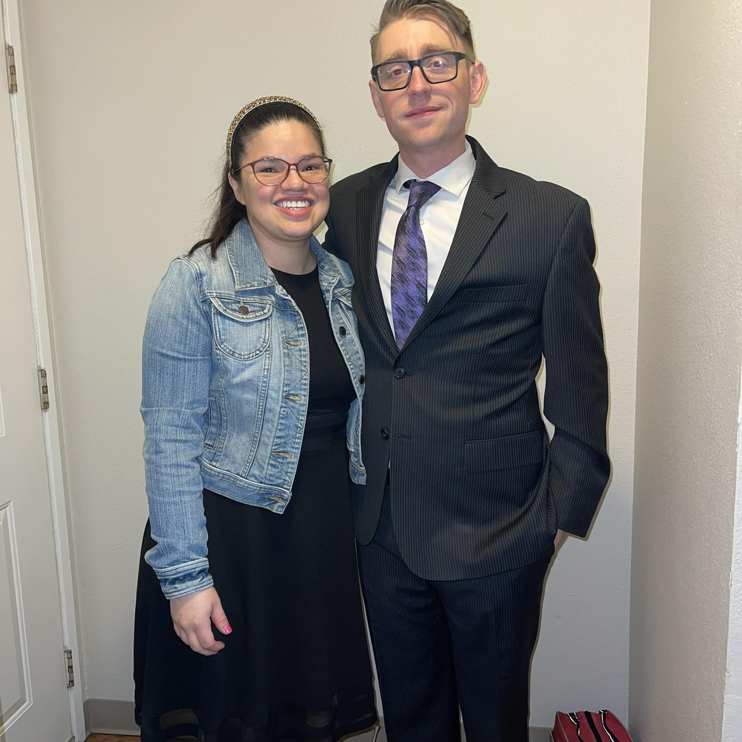 Meeting the Coopers on our first Thanksgiving as a couple!