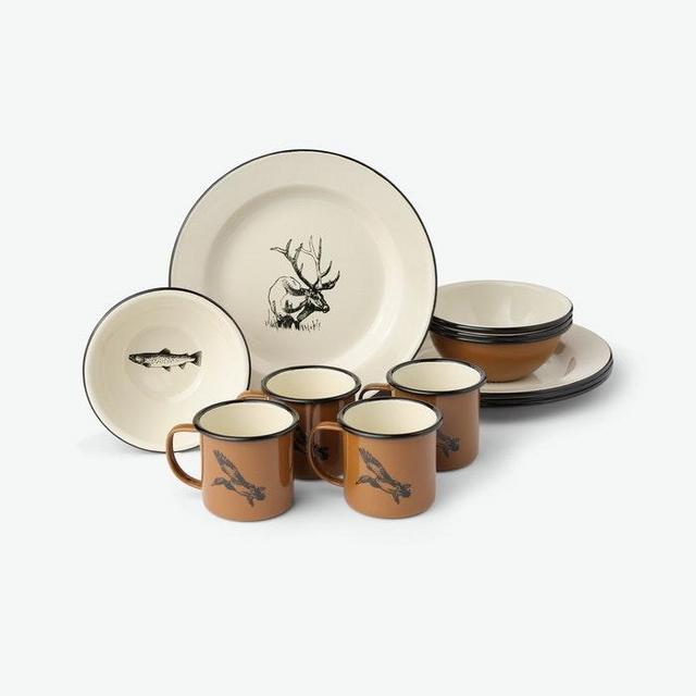 Enamelware Camp Dish Set